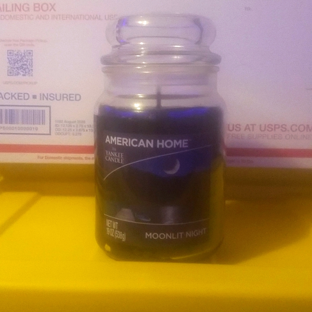 NWT- BRAND NEW MOONLIT NIGHT 19OZ. CANDLE